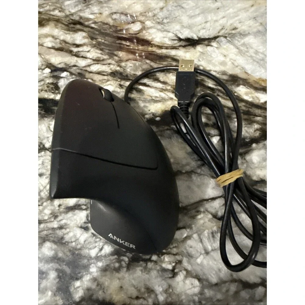 Anker A7851 Ergonomic Optical USB Wired Mouse Works